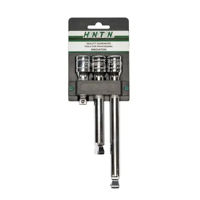 Sada prodloužení, výkyvné 1/2” 3 dílů