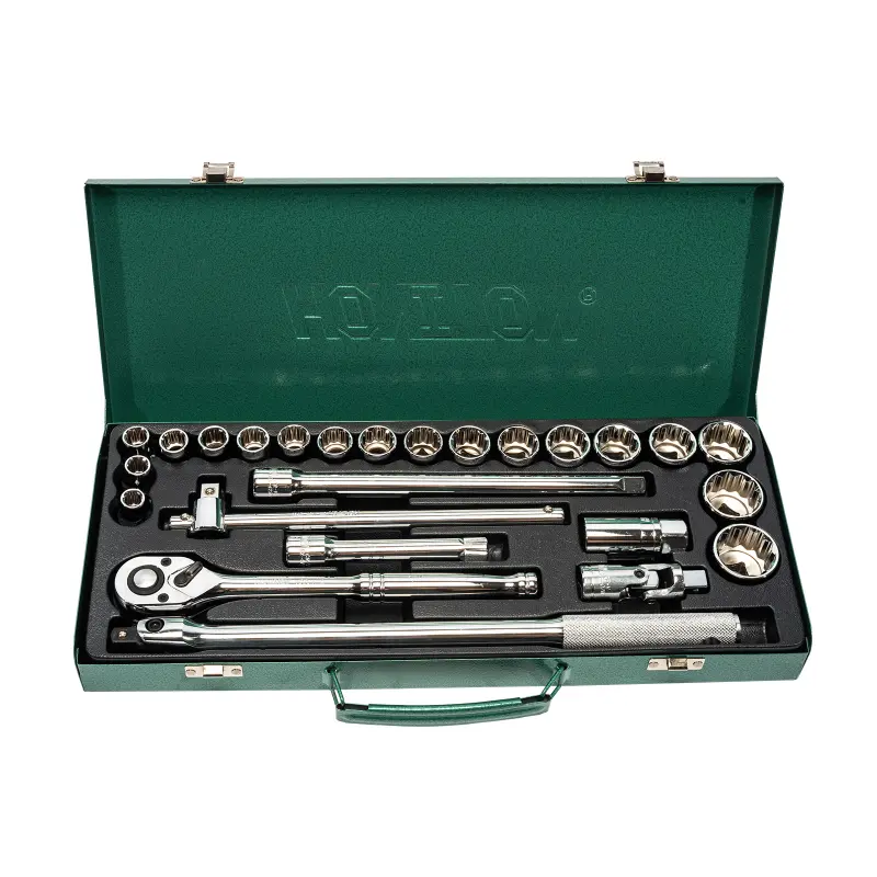 Sada dvanáctihranných hlavic 1/2” 25 dílů Sada dvanáctihranných hlavic 1/2” 25 dílů