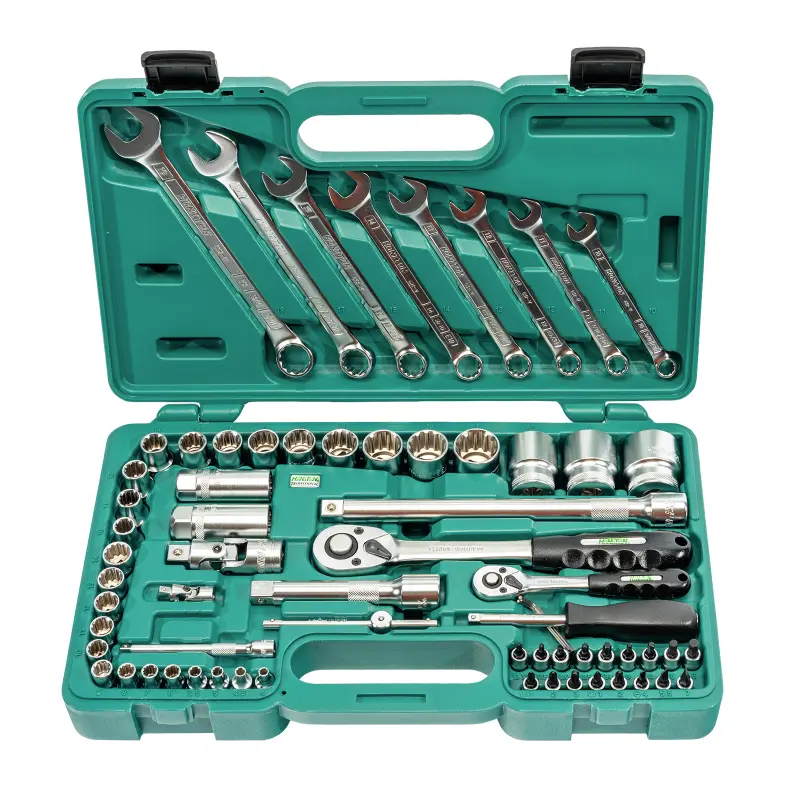 Sada hlavic 1/4”-1/2” 68 dílů Sada hlavic 1/4”-1/2” 68 dílů