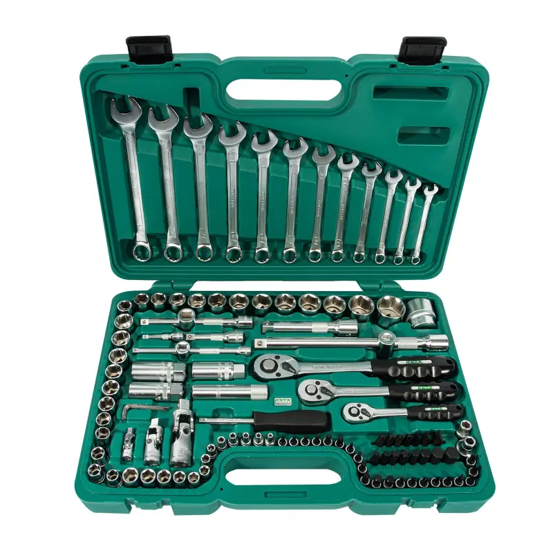 Sada hlavic 1/4”-3/8”-1/2” 111 dílů (H4421) Sada hlavic 1/4”-3/8”-1/2” 111 dílů (H4421)