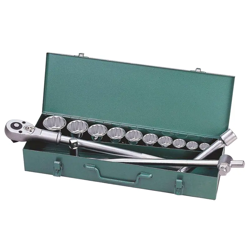 Sada dvanáctihranných hlavic 3/4” 14 dílů Sada dvanáctihranných hlavic 3/4” 14 dílů