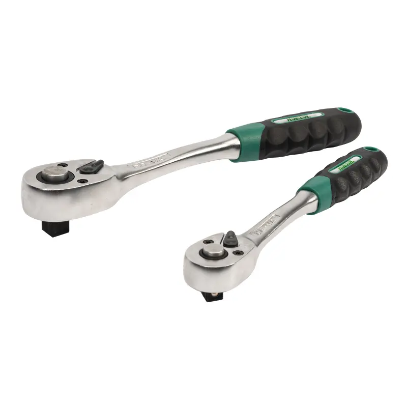 Ráčna oválná s gumovou rukojetí 36 zubů | 1/4 Ráčna oválná s gumovou rukojetí 36 zubů | 1/4