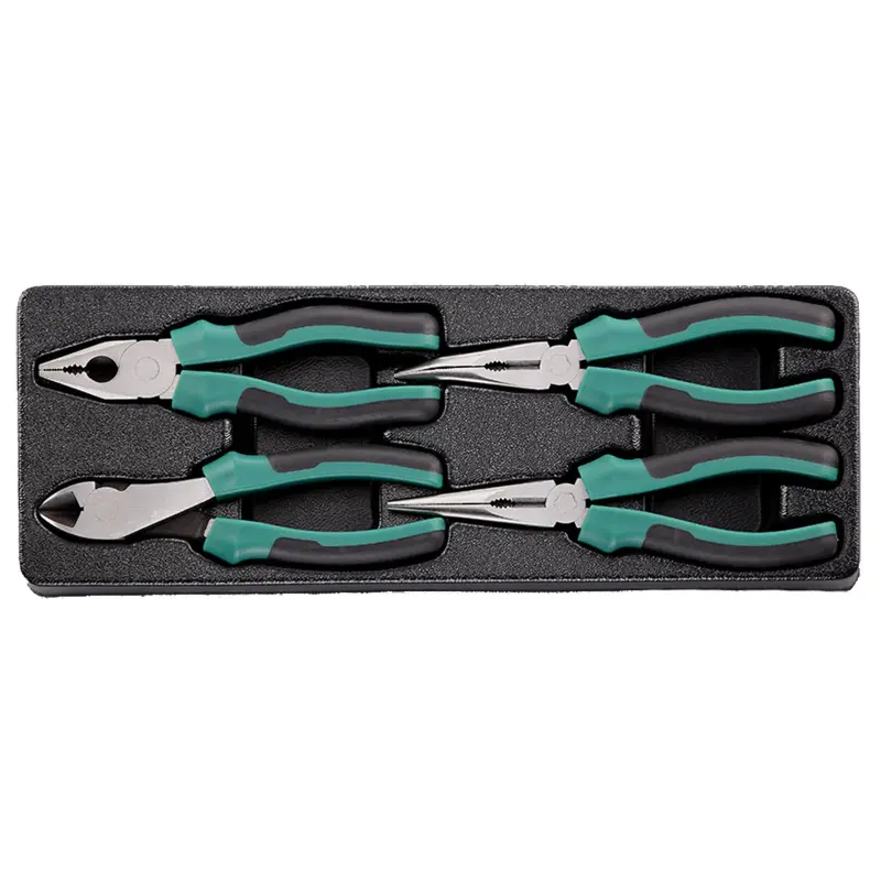 Sada kleští 4 díly, plastové plato A Sada kleští 4 díly, plastové plato A