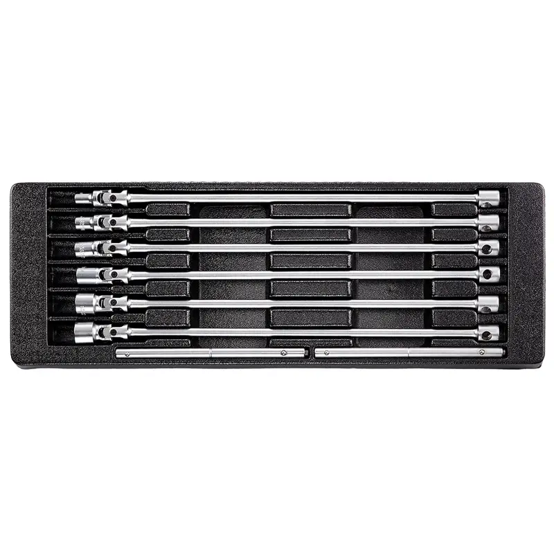 Sada hlavic na prodloužené T-rukojeti 8 dílů