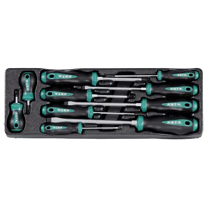 Sada šroubováků 10 dílů, plastové plato A