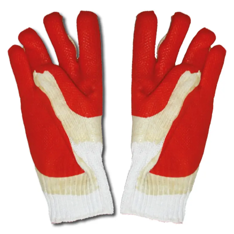 Rukavice povrstvené latexem REDWING=ROX, velikost 10