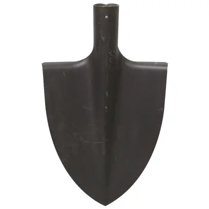 Rýč špičatý bez násady 200x300 mm