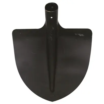 Lopata ocelová špičatá bez násady 230x280 mm