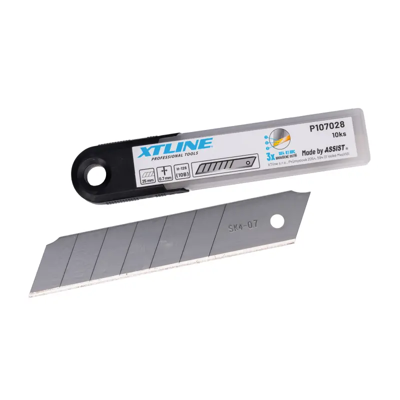 Náhradní čepele (břity) 1bal/10ks | 25 mm SK4