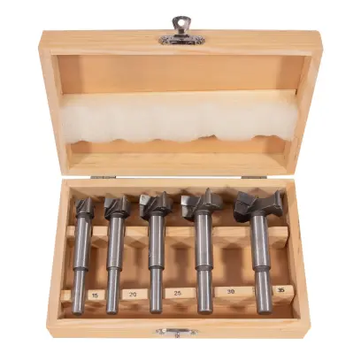 Sada sukovníků do dřeva s SK plátky 15-35 mm 5 dílů