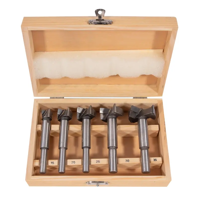 Sada sukovníků do dřeva s SK plátky 15-35 mm 5 dílů Sada sukovníků do dřeva s SK plátky 15-35 mm 5 dílů