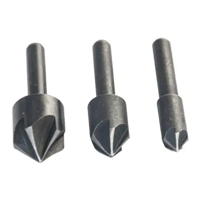 Sada záhlubníků do dřeva 90° 3 díly - blistrový obal