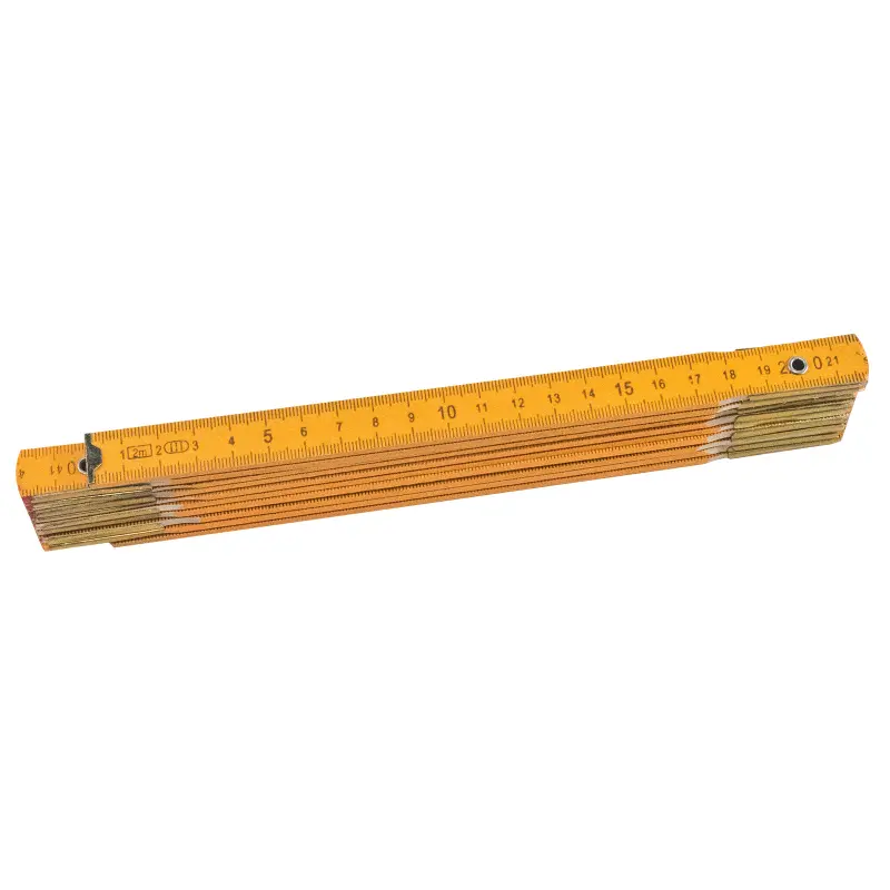 Metr skládací dřevěný oranžový | 2 m Metr skládací dřevěný oranžový | 2 m