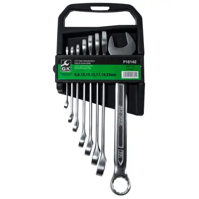 Sada očkoplochých klíčů 6-22 mm matné 8 dílů (P16142)