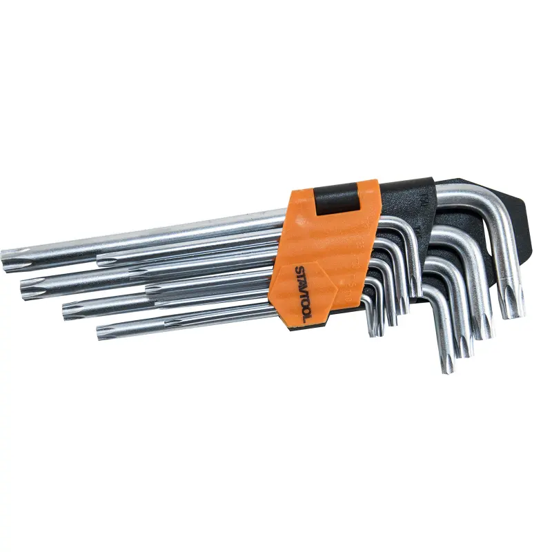 Sada TRX klíčů s otvorem T10-T50 9 dílů Sada TRX klíčů s otvorem T10-T50 9 dílů