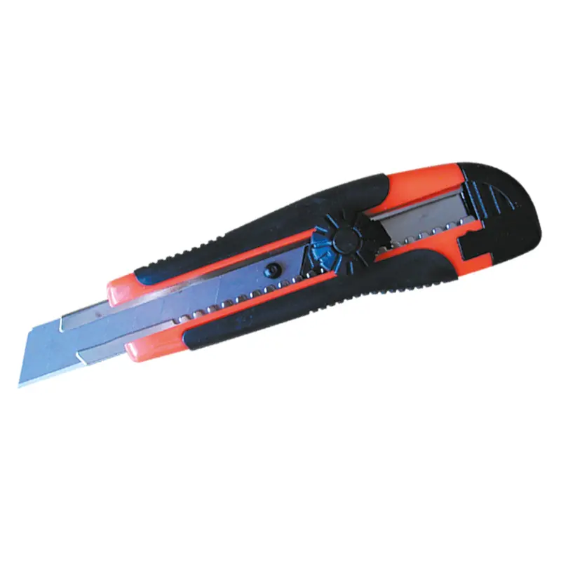 Nůž ulamovací STAVTOOL, pogumovaný | 18 mm (P19107) Nůž ulamovací STAVTOOL, pogumovaný | 18 mm (P19107)