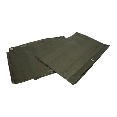 Zakrývací plachta PE zelená 70g/m2 | 3x4 m