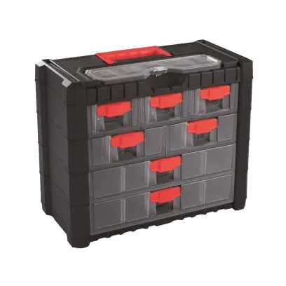 Skříňka material MULTICASE 7zásuvek 400x200x326 mm