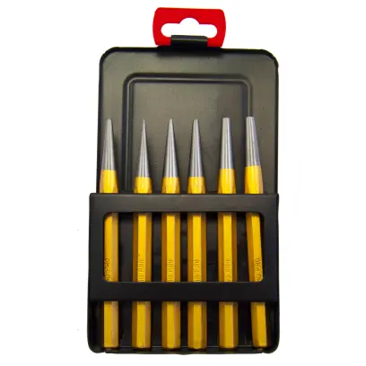 Sada důlčíku a průbojníků 6 dílů