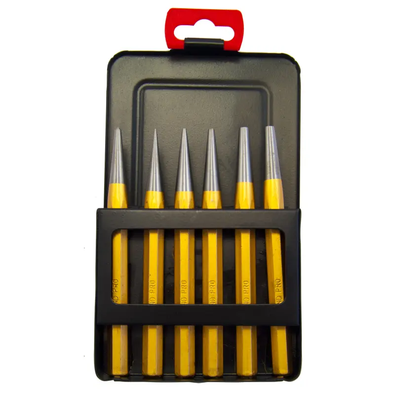 Sada důlčíku a průbojníků 6 dílů