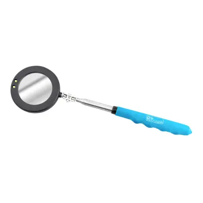 Magnetické inspekční zrcátko kulaté 50 mm s LED diodami 280-670 mm