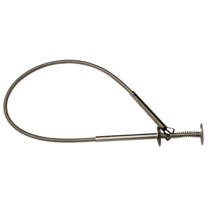 Vytahovák předmětů ohebný, pružinový