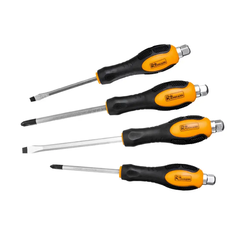 Sada úderových šroubováků PL+PH v kartonovém boxu 4 díly