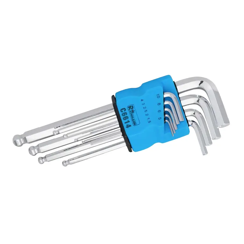 Sada IMBUS klíčů s kuličkou 1,5-10 mm 9 dílů (P16614) Sada IMBUS klíčů s kuličkou 1,5-10 mm 9 dílů (P16614)