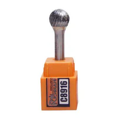 Kolíková fréza do kovu | koule 8x7 mm