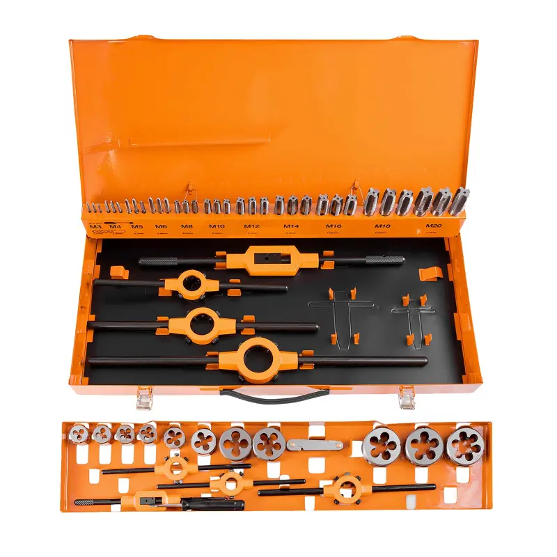 Sada závitníků M3-M20 Si-Cr 54 dílů