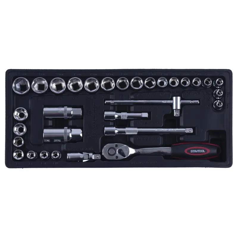 Sada hlavic šestihranných 3/8 Sada hlavic šestihranných 3/8