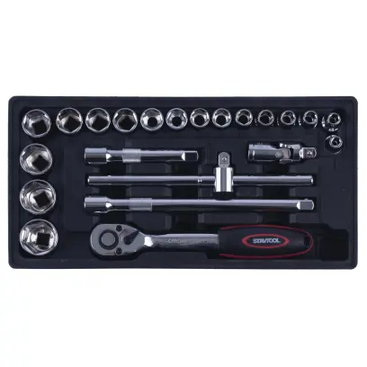 Sada hlavic šestihranných 1/2