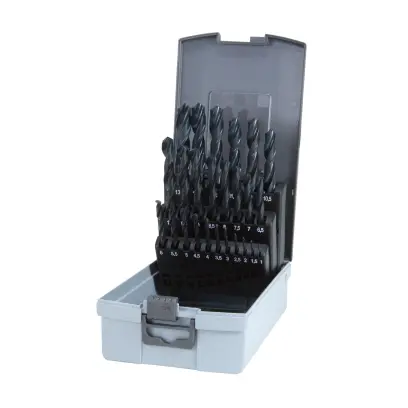Sada vrtáků do kovu 1-13 mm | 25 dílů plastový obal