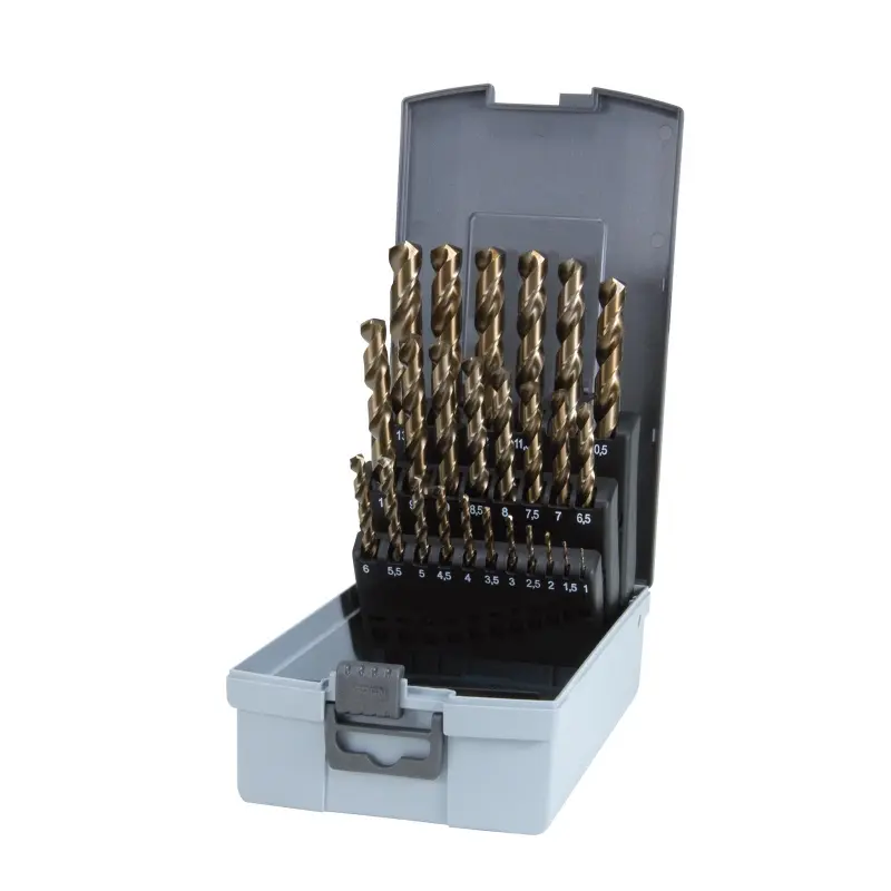Sada vrtáků do kovu 1-13 mm | 25 dílů plastový box