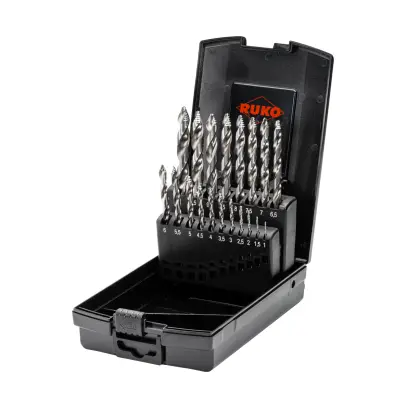 Sada vrtáků do kovu FLOWSTEP HSS  | 1-10 mm 19 dílů