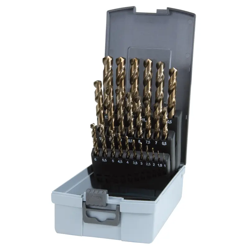 Sada vrtáků do kovu 1-13 mm Terrax 25 dílů Sada vrtáků do kovu 1-13 mm Terrax 25 dílů
