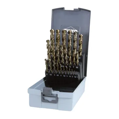 Sada vrtáků do kovu, 1-13 mm Terrax 25 dílů, plastový obal