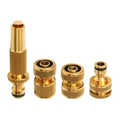 Sada 4ks - hubice, adaptér 3/4”-1”, 2 rychlospojky