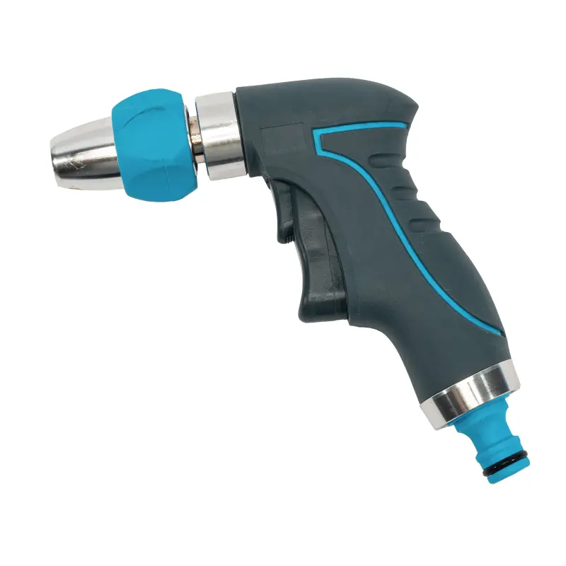 Rozstřikovač pistolový kovový, žluto-černý