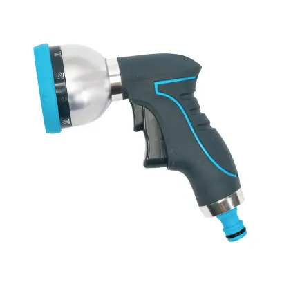 Rozstřikovač pistolový kovový 10 funkcí