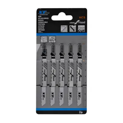 Pilové plátky přímočaré HSS 1bal/5ks | 50 mm, 21 Tpi