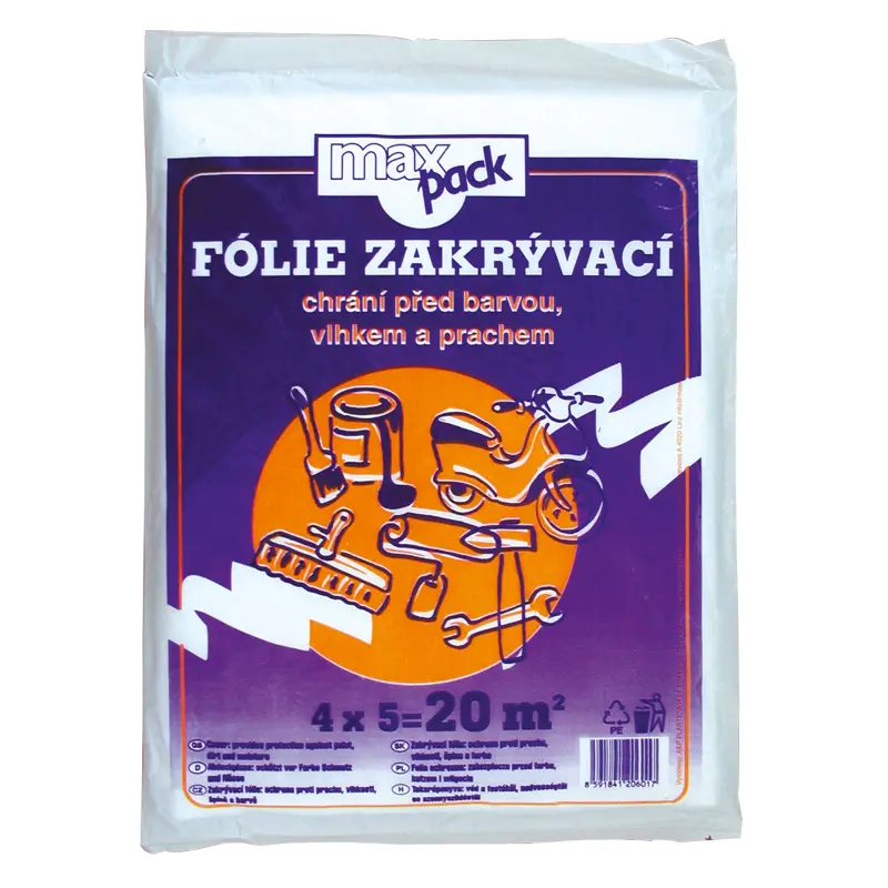 Folie mikrotenová | 4x5 m Folie mikrotenová | 4x5 m