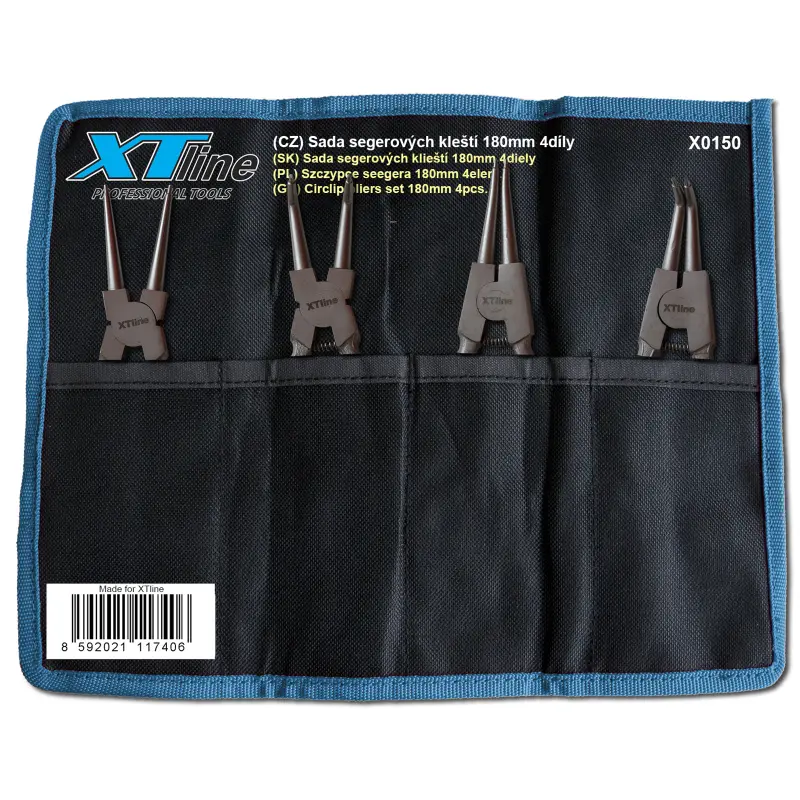 Sada segrových kleští 180 mm 4 díly