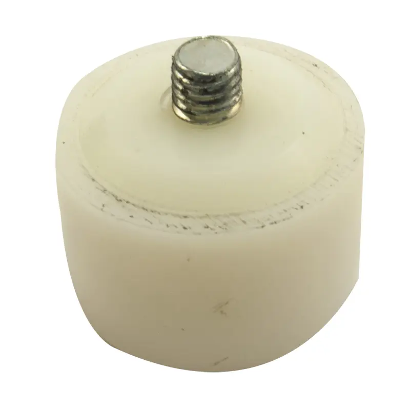 Náhradní plastové koncovky k dřevěné paličce | 40 mm bílá Náhradní plastové koncovky k dřevěné paličce | 40 mm bílá