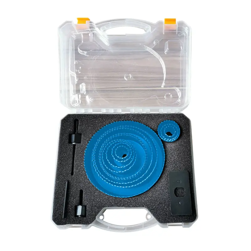 Sada vykružovacích korunek 19-127 mm 14 dílů - plastový obal Sada vykružovacích korunek 19-127 mm 14 dílů - plastový obal