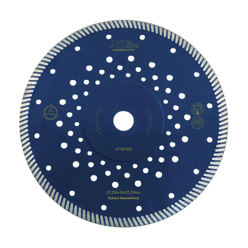 Kotouč diamantový řezný TURBO Fast Cut | 150x2,3x10x22,2 mm