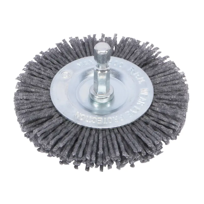 Kartáč nylonový plochý 100 mm zr. 80