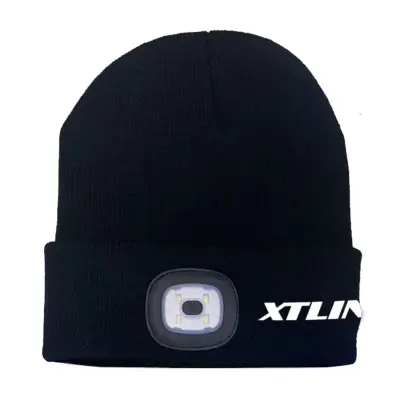 Čepice se svítilnou s logem XTLINE | černá