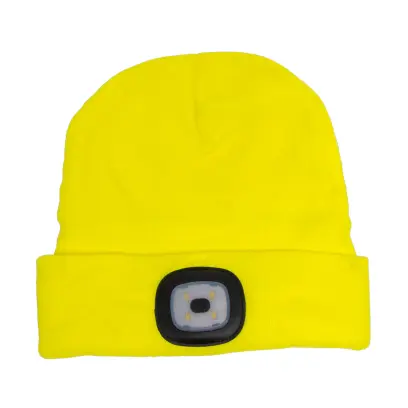 Čepice se svítilnou | žlutá