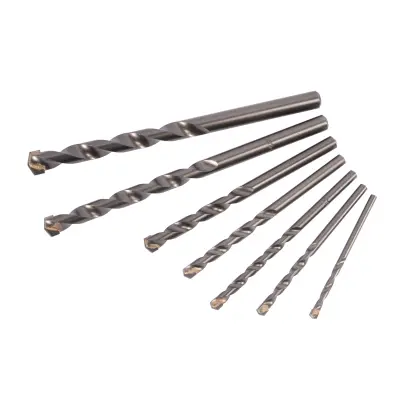 Sada vidiových vrtáků, válcová stopka | 4-12 mm 7 dílů